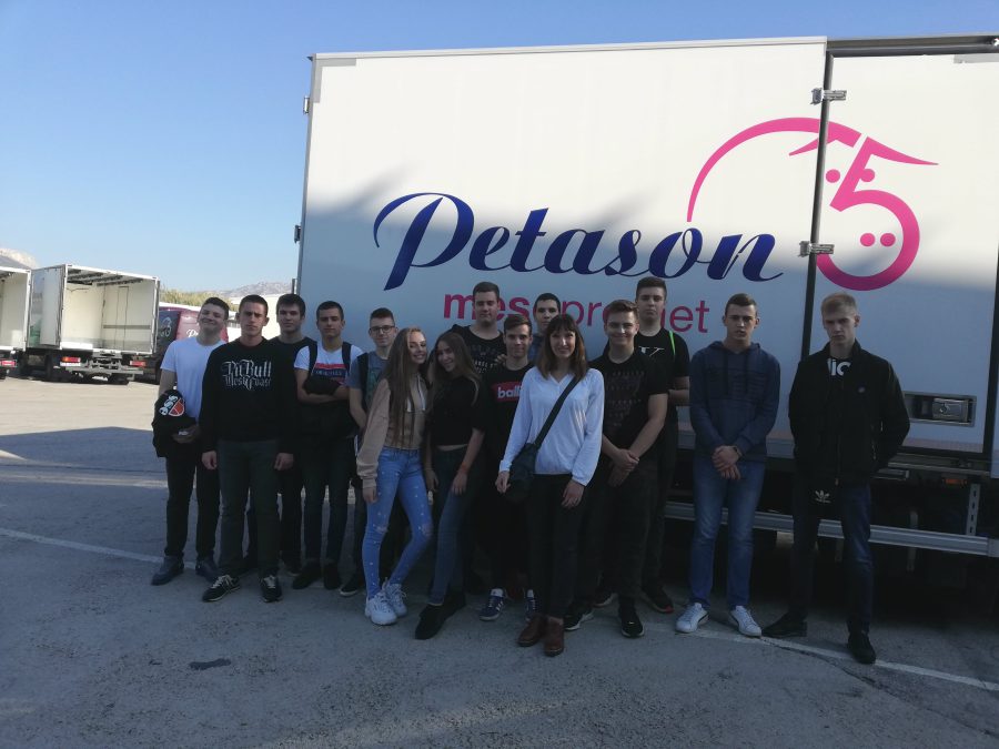 Terenska nastava u tvornici mesa “Petason”